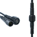 2Pin 3Pin 4Pin 5Pin 5~50Pairs Male to Female Led Connector Waterproof IP68 Black Cable For LED Light Strips - Image 6