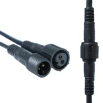 2Pin 3Pin 4Pin 5Pin 5~50Pairs Male to Female Led Connector Waterproof IP68 Black Cable For LED Light Strips - Image 4
