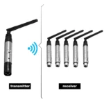 DMX512 DFI DJ Wireless Receiver Transmitter 2.4G For LED Stage Light Par Moving Head Beam LED Light 400m Control - Image 7