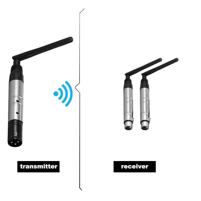 DMX512 DFI DJ Wireless Receiver Transmitter 2.4G For LED Stage Light Par Moving Head Beam LED Light 400m Control - Image 11