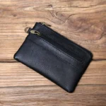 NZPJ Leather Coins, Suitable For Men, Women, Mini Zipper Wallets, Small Purses, Female Purses, First Layer Cowhide Male Cardhold - Image 8