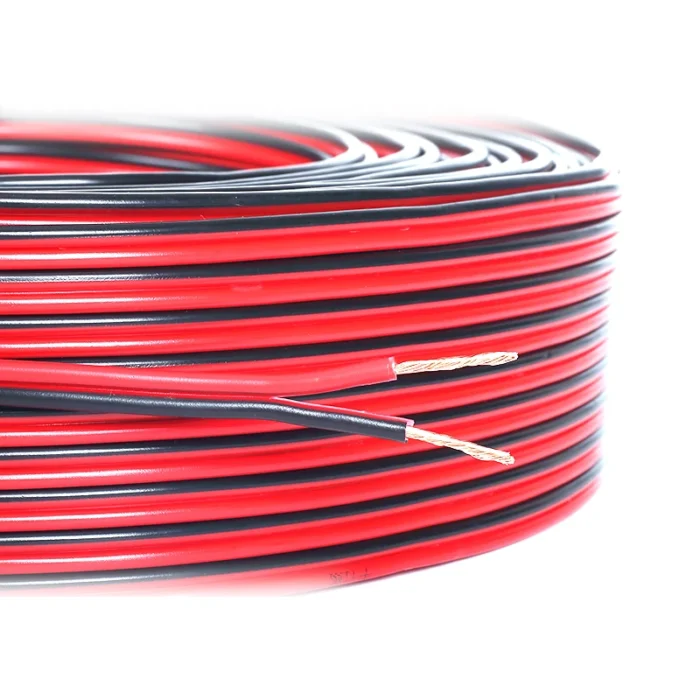 1 Pair-2 Pins Car Battery Soft Inverter Cable Red and Black 20AWG 18AWG 16AWG 14AWG Oxygen-free Copper Wire Solar Power Cord - Image 4