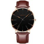 2024 Minimalist Men Fashion Watches Ultra Thin Simple Men Business Stainless Steel Mesh Belt Quartz Watch Gift Relogio Masculino - Image 22