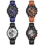 Quartz Watches for Men Leather Strap Wristwatches Relogios Top Luxury Brand Man Watch Business Men Clock Gift Reloj Hombres - Image 5
