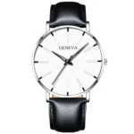 2024 Minimalist Men Fashion Watches Ultra Thin Simple Men Business Stainless Steel Mesh Belt Quartz Watch Gift Relogio Masculino - Image 19