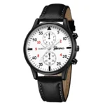 4/2/1pcs Men Sports Watches Set Man Business Quartz Wristwatch Luxury Brown Leather Bracelet Men Casual Clock Watch（no Box） - Image 7