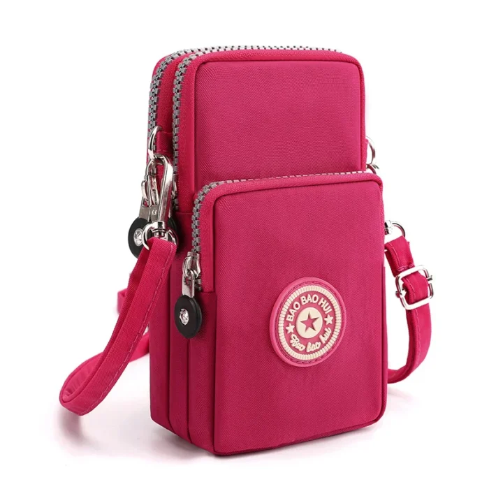 Shoulder Bag Nylon Women Mobile Phone Bag Mini Female Messenger Purse Lady Wallet Small CrossBody Bag Women Handbag сумка женска - Image 17
