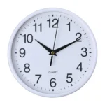 Wall Clock Ornament Modern Wall Clock High-precision Non-ticking Quartz Wall Clock Sleek Round Design Battery Operated for Easy - Image 8