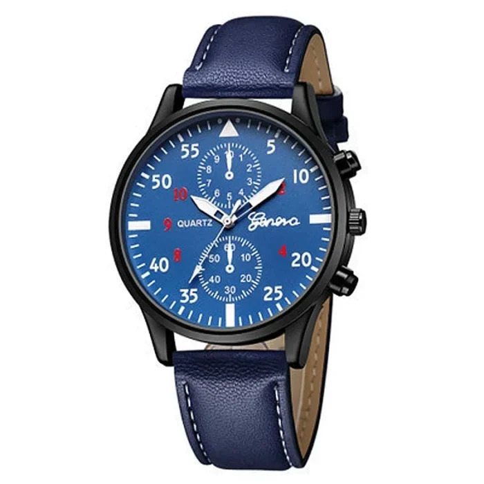 4/2/1pcs Men Sports Watches Set Man Business Quartz Wristwatch Luxury Brown Leather Bracelet Men Casual Clock Watch（no Box） - Image 8
