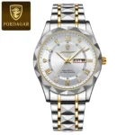POEDAGAR Luxury Business Man Wristwatch Waterproof Luminous Date Week Men Watch For Men Quartz Clock Leather Men's Watches reloj - Image 15