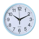 Wall Clock Ornament Modern Wall Clock High-precision Non-ticking Quartz Wall Clock Sleek Round Design Battery Operated for Easy - Image 9