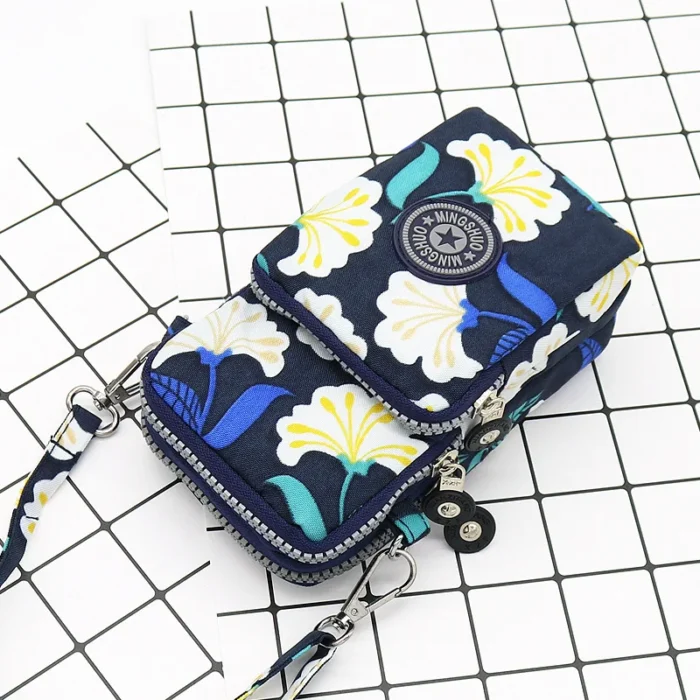 Shoulder Bag Nylon Women Mobile Phone Bag Mini Female Messenger Purse Lady Wallet Small CrossBody Bag Women Handbag сумка женска - Image 29