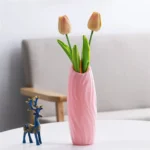 Nordic Style Flower Vase Living Room Decoration Ornaments Modern OrigamiPlastic Vases Pot Flower Arrangements Home Decor - Image 7