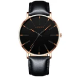 2024 Minimalist Men Fashion Watches Ultra Thin Simple Men Business Stainless Steel Mesh Belt Quartz Watch Gift Relogio Masculino - Image 21
