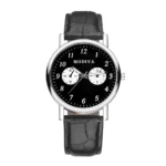 Men Watches Business Wrist Watch Luxury Leather Strap Analog Watches Quartz Wristwatches Clock Men Women Casual Simple Watch - Image 12