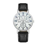 Men Watches Business Wrist Watch Luxury Leather Strap Analog Watches Quartz Wristwatches Clock Men Women Casual Simple Watch - Image 22