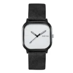 Fashion Watch Simple Square Dial PU Leather Quartz Men Business Watch Wristwatch for Men Clock for Women Montre Homme - Image 7