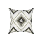 45x45cm Beige Aztec Pillow Case Turkish Kilim Navajo Moroccan Throw Pillow Boho Bohemian Pattern Tribal Decor Vintage Pillowcase - Image 2