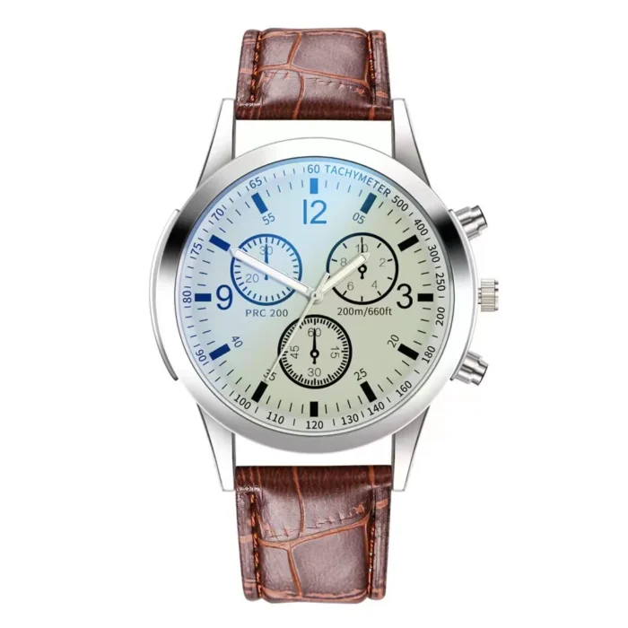 Luxury Casual Watches Band Round Watch Fashion Blu-ray Roman Watch for Man Relojes Para Hombre שעון ספורט Часы Мужские Наручные - Image 19