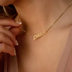 Personalized Name Necklace Stainless Steel Custom Jewelry Handmade Nameplate Pendant Box Chains Choker Women Men Christmas Gifts - Image 4