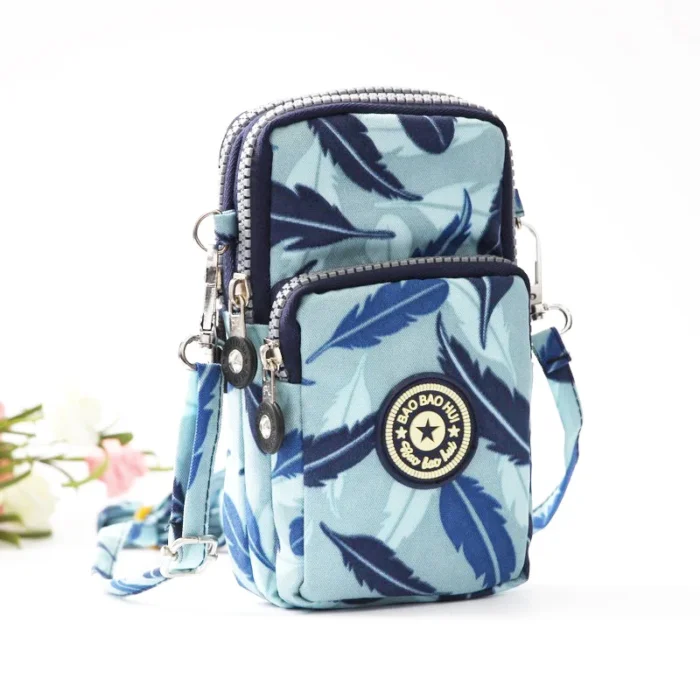 Shoulder Bag Nylon Women Mobile Phone Bag Mini Female Messenger Purse Lady Wallet Small CrossBody Bag Women Handbag сумка женска - Image 7