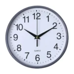 Wall Clock Ornament Modern Wall Clock High-precision Non-ticking Quartz Wall Clock Sleek Round Design Battery Operated for Easy - Image 7