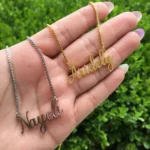 Personalized Name Necklace Stainless Steel Custom Jewelry Handmade Nameplate Pendant Box Chains Choker Women Men Christmas Gifts - Image 5