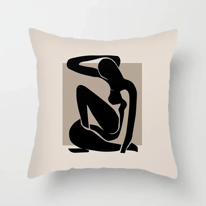 Modern Art Abstract Pattern Decorative Cushion Covers Creative Line Sofa Chair Pillowcases Throw Pillow Case Home Office Decor - Image 19
