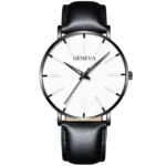 2024 Minimalist Men Fashion Watches Ultra Thin Simple Men Business Stainless Steel Mesh Belt Quartz Watch Gift Relogio Masculino - Image 8