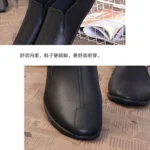 New Flats Moccasins Male Footwear Brand Leather Black Men Casual Shoes #7762141111111 - Image 4