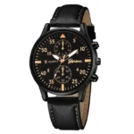 4/2/1pcs Men Sports Watches Set Man Business Quartz Wristwatch Luxury Brown Leather Bracelet Men Casual Clock Watch（no Box） - Image 11