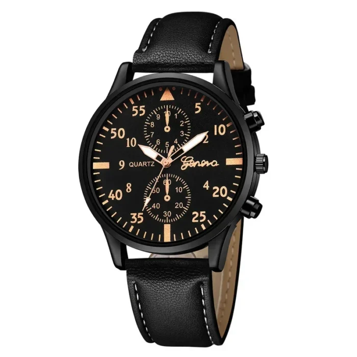 4/2/1pcs Men Sports Watches Set Man Business Quartz Wristwatch Luxury Brown Leather Bracelet Men Casual Clock Watch（no Box） - Image 11