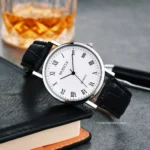 Luxury Men Watches Business Wrist Watch Leather Strap Analog Watches Quartz Wristwatches Clock Men Women Casual Simple Watch - Image 4