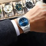 POEDAGAR Luxury Watch For Man Waterproof Luminous Date Week Stainless Steel Men Watch Casual Quartz Men's Watches Male Clock+box - Image 6