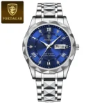 POEDAGAR Luxury Business Man Wristwatch Waterproof Luminous Date Week Men Watch For Men Quartz Clock Leather Men's Watches reloj - Image 9