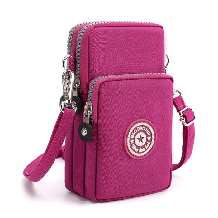Shoulder Bag Nylon Women Mobile Phone Bag Mini Female Messenger Purse Lady Wallet Small CrossBody Bag Women Handbag сумка женска - Image 20
