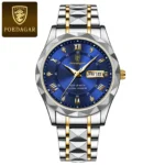 POEDAGAR Top Brand Luxury Man Wristwatch Waterproof Luminous Date Week Men Watches Stainless Steel Quartz Men's Watch Male reloj - Image 7