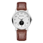 Men Watches Business Wrist Watch Luxury Leather Strap Analog Watches Quartz Wristwatches Clock Men Women Casual Simple Watch - Image 15