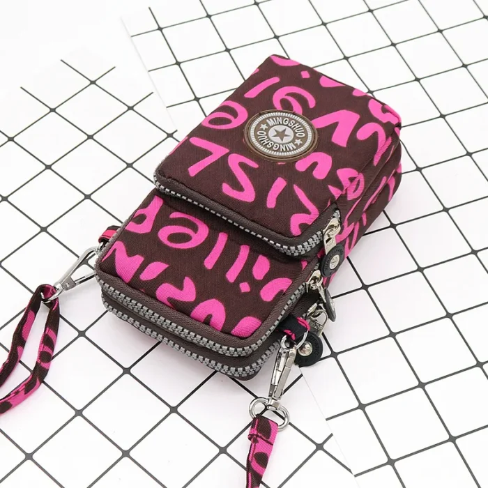 Shoulder Bag Nylon Women Mobile Phone Bag Mini Female Messenger Purse Lady Wallet Small CrossBody Bag Women Handbag сумка женска - Image 28