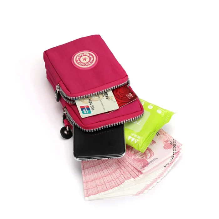 Shoulder Bag Nylon Women Mobile Phone Bag Mini Female Messenger Purse Lady Wallet Small CrossBody Bag Women Handbag сумка женска - Image 3