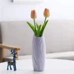 Nordic Style Flower Vase Living Room Decoration Ornaments Modern OrigamiPlastic Vases Pot Flower Arrangements Home Decor - Image 12