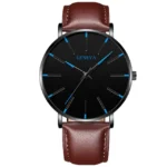 2024 Minimalist Men Fashion Watches Ultra Thin Simple Men Business Stainless Steel Mesh Belt Quartz Watch Gift Relogio Masculino - Image 7