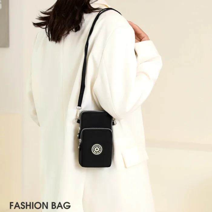 Shoulder Bag Nylon Women Mobile Phone Bag Mini Female Messenger Purse Lady Wallet Small CrossBody Bag Women Handbag сумка женска - Image 2