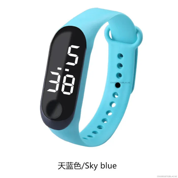 Sports Watch LED Screen Children Outdoor Women Sports Electronic Watch Men Silicone Strap Wirstwatch Student Clock Relogio - Image 12