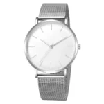 Men Watch Magnetic Bracelet Ultra Thin Quartz Watch Men Slim Mesh Steel Waterproof Sport Watch Black Relogio Masculino - Image 8