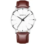 2024 Minimalist Men Fashion Watches Ultra Thin Simple Men Business Stainless Steel Mesh Belt Quartz Watch Gift Relogio Masculino - Image 20