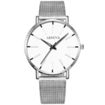 2024 Minimalist Men Fashion Watches Ultra Thin Simple Men Business Stainless Steel Mesh Belt Quartz Watch Gift Relogio Masculino - Image 13