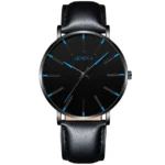 2024 Minimalist Men Fashion Watches Ultra Thin Simple Men Business Stainless Steel Mesh Belt Quartz Watch Gift Relogio Masculino - Image 27
