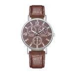 Men Watches Business Wrist Watch Luxury Leather Strap Analog Watches Quartz Wristwatches Clock Men Women Casual Simple Watch - Image 23