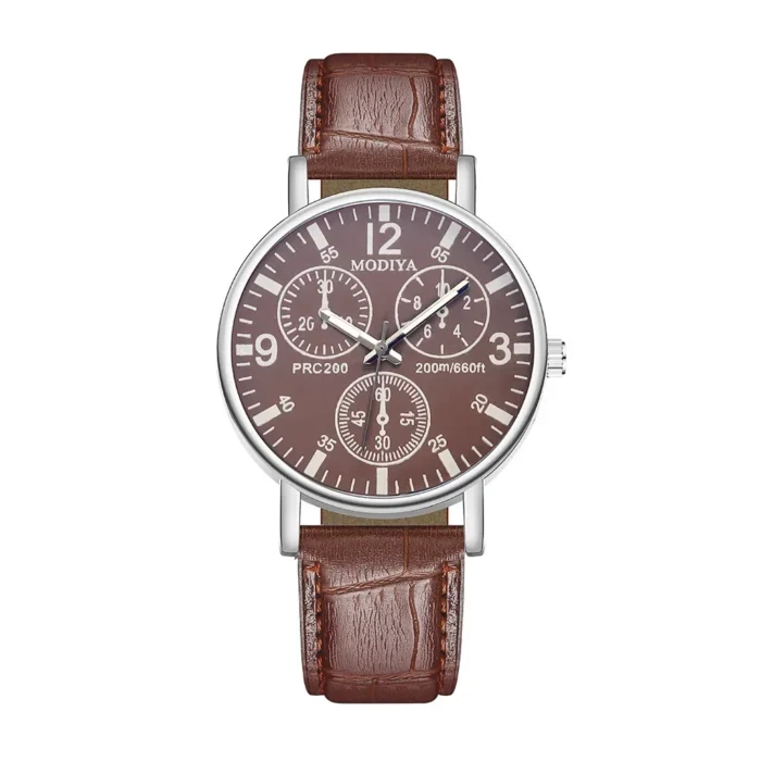 Men Watches Business Wrist Watch Luxury Leather Strap Analog Watches Quartz Wristwatches Clock Men Women Casual Simple Watch - Image 23